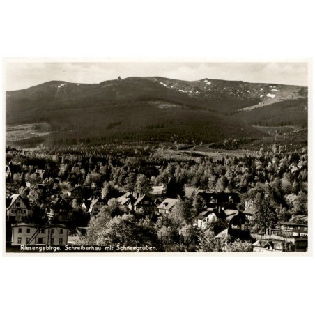 Riesengebirge. Schreiberhau mit Schneegruben.