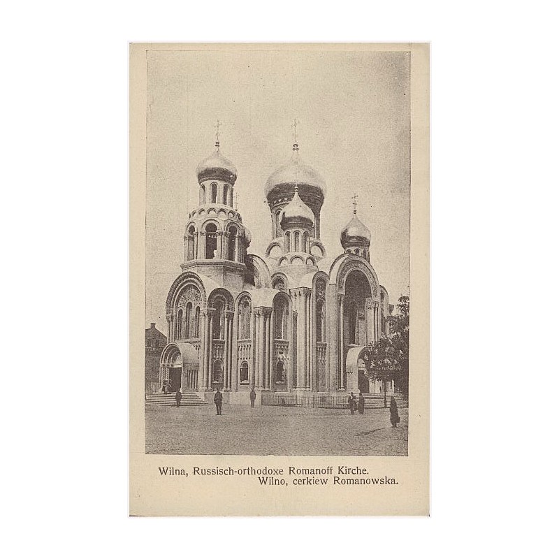 Wilna, Russisch-orthodoxe Romanoff Kirche. Wilno, cerkiew Romanowska