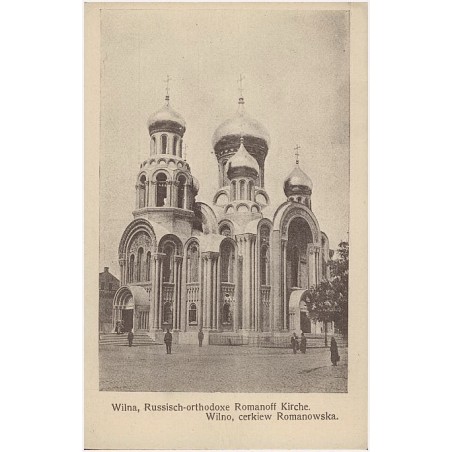Wilna, Russisch-orthodoxe Romanoff Kirche. Wilno, cerkiew Romanowska