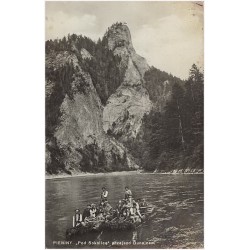 Pieniny. "Pod Sokolicą" przejazd Dunajcem