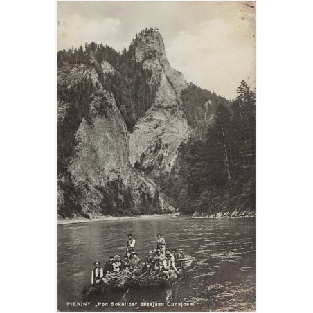 Pieniny. "Pod Sokolicą" przejazd Dunajcem
