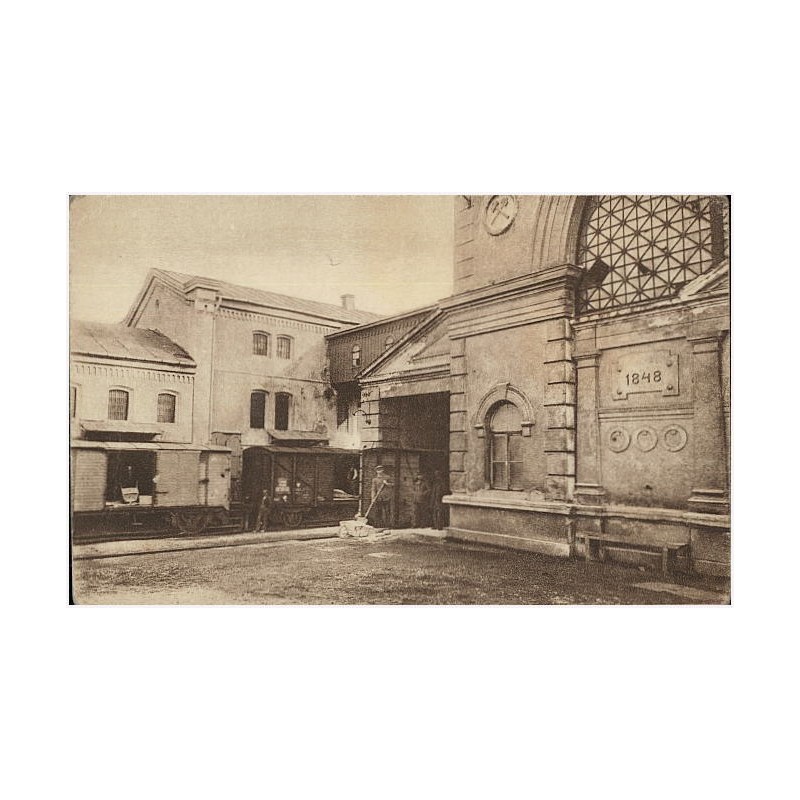 Wieliczka. Ładowanie soli na szybie Regis [...]