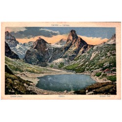 Tatry - Tátra. Zelené pleso. Zöldtó. Grüner See.