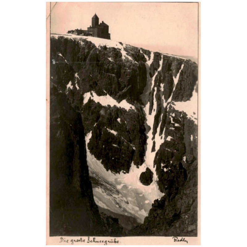 Die große Schneegrübe. Fiedler
