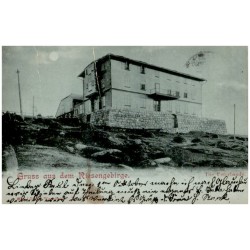 Gruss aus dem Riesengebirge. Die Peterbaude.