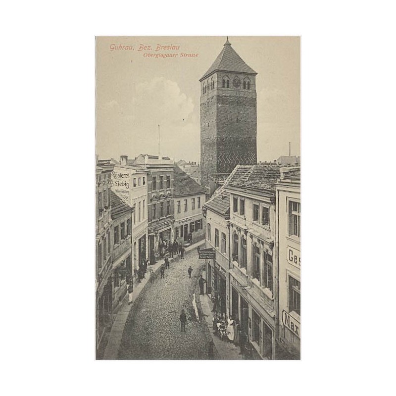 Guhrau, Bez. Breslau. Oberglogauer Strasse