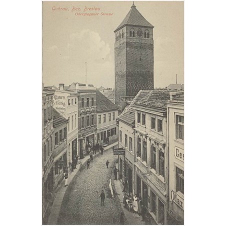 Guhrau, Bez. Breslau. Oberglogauer Strasse