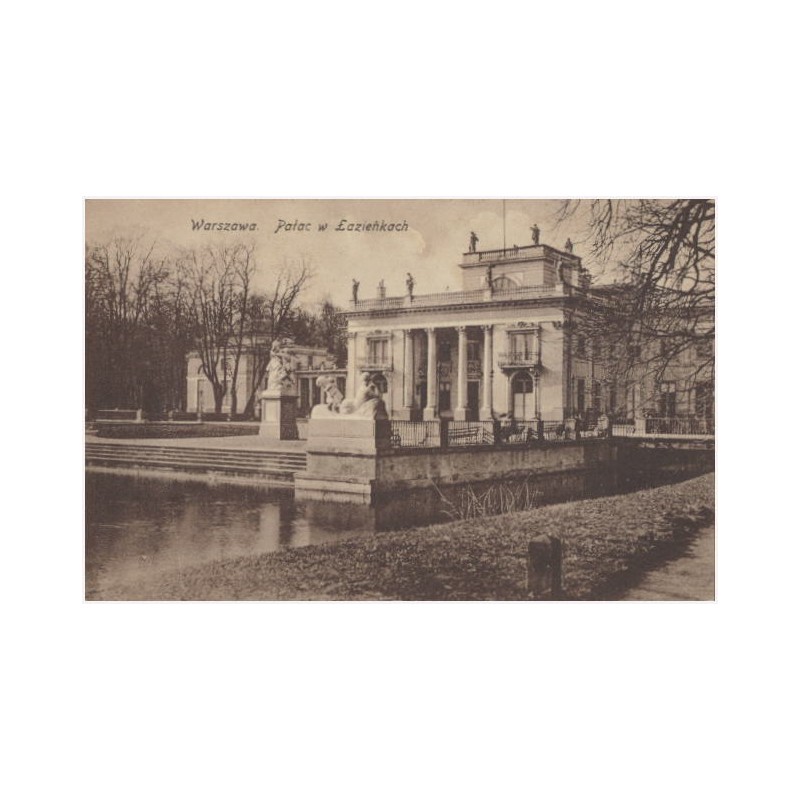 Warszawa. Pałac w Łazienkach