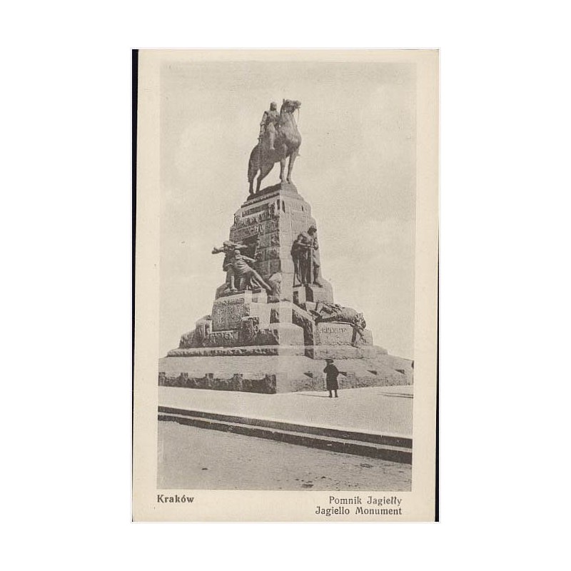 Kraków. Pomnik Jagiełły. Jagiello Monument
