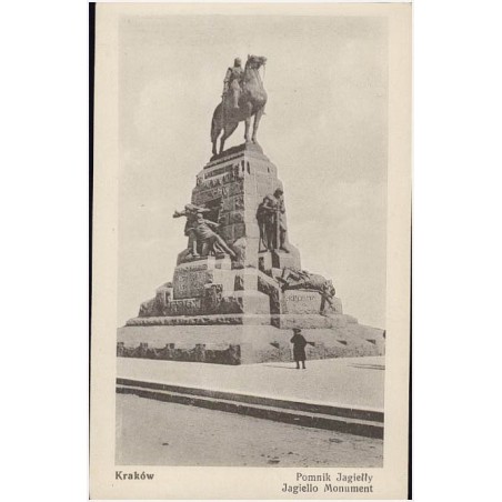 Kraków. Pomnik Jagiełły. Jagiello Monument