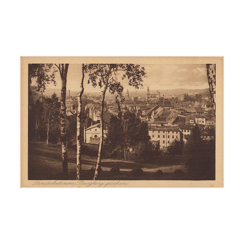 Landeshut vom Burgberg gesehen