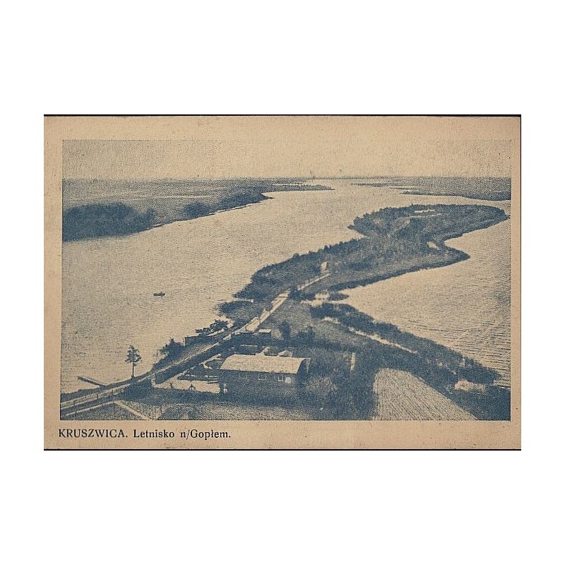 Kruszwica. Letnisko n/Gopłem. Ośrodek Ligi Morskiej Kruszwica (Pomorze)