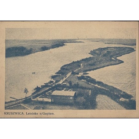 Kruszwica. Letnisko n/Gopłem. Ośrodek Ligi Morskiej Kruszwica (Pomorze)