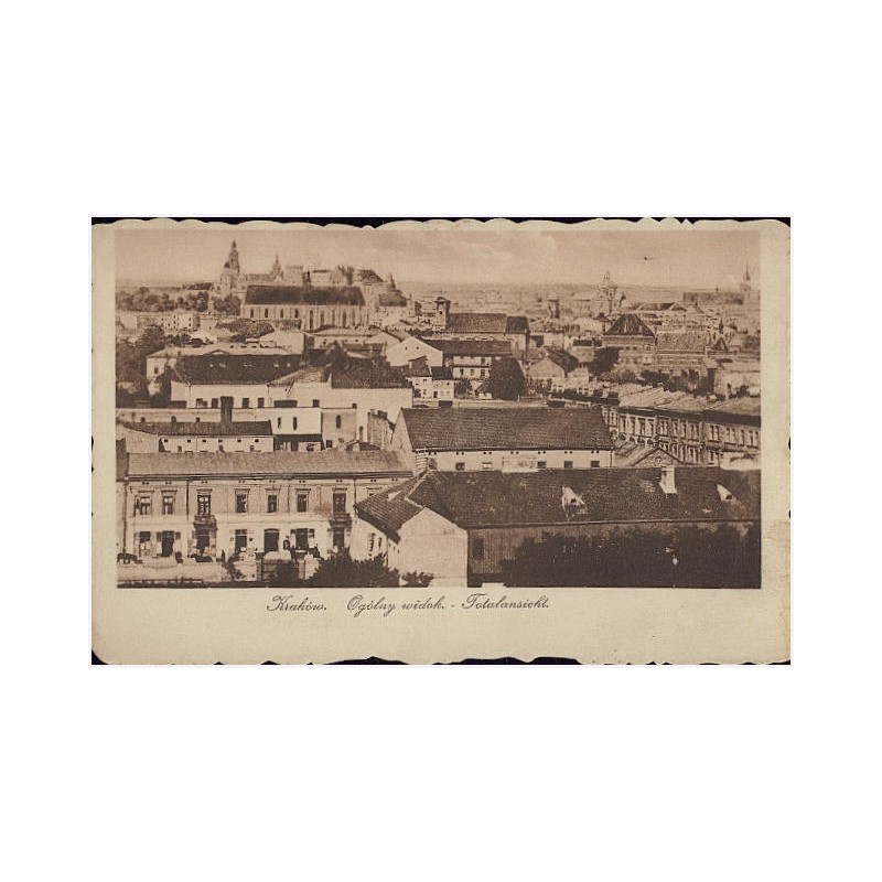 Kraków. Ogólny widok - Totalansicht