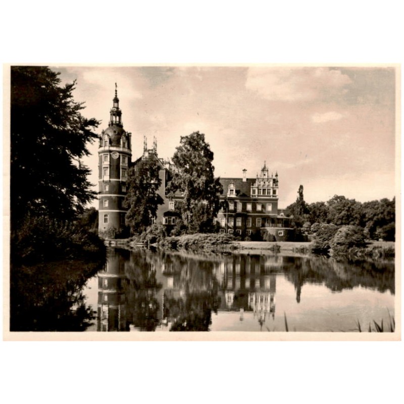 Muskau (Oberlausitz). Gräflich Arnimsche Standesherrschaft. Der 2500 Morgen große Park angelekt 1811-45 von Fürst Hermann Pückle