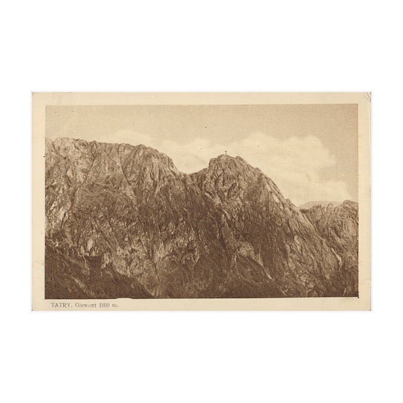 Tatry. Giewont 1800 m