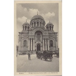 Kowno. Evangl. Garnison-Kirche (früher russ. Kathedrale) [dawna cerkiew garnizonowa – sobór prawosławny p.w. św. Mikołaja]