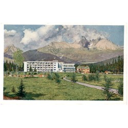 "Morava", jub. zotavovna Zemske životní pojišťovny moravské v Tatranské Lomnici.