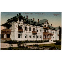 A Magas Tátra - Die Hohe Tatra. Tátralomnicz. 910 m