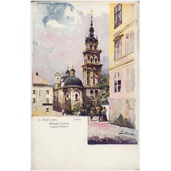 St. Tondos pinx. Lwów. Wołoska Cerkiew. Leglise Vallque