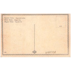 Vysoké Tatry. Popradské pleso. Hohe Tatra. Popper-See. Magas Tátra: Poprádi-Tó.