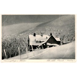 Riesengebirge i. Winter. Alte schles. Baude (1168 m)