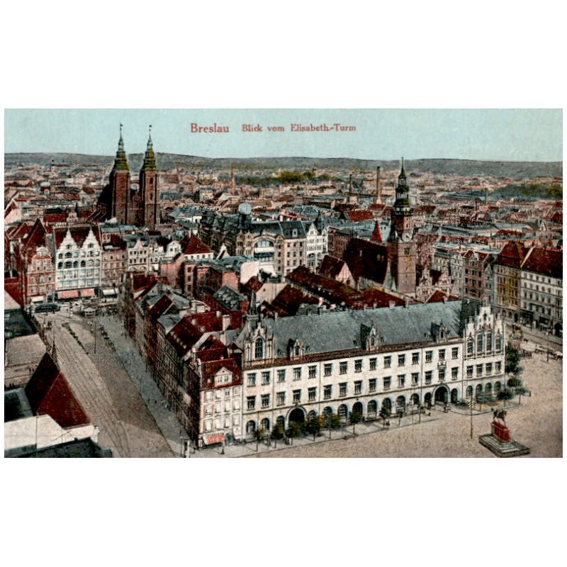 Breslau. Blick vom Elisabeth-Turm