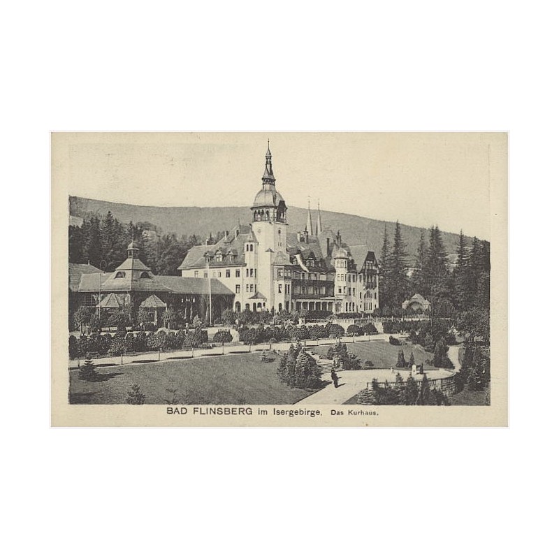 Bad Flinsberg im Isergebirge. Das Kurhaus