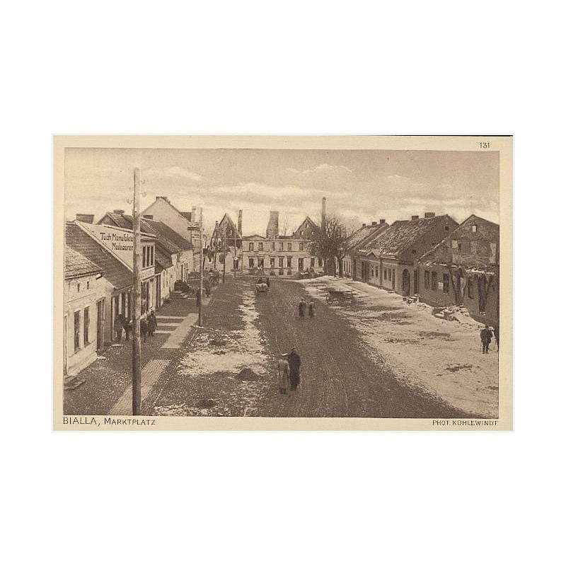 Bialla, Marktplatz Phot. Kühlewindt 131