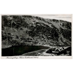 Riesengebirge. Kleine Teichbaude (1183 m) Silesia 4785 / Rewers: Riesengebirge. Kleine Teichbaude, 1183 m Seehöhe. Alpin am Ufer