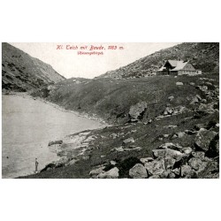 Kl. Teich mit Baude, 1183 m. (Riesengebirge).