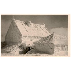 1742 Riesengebirge im Winter. Die Koppenhäuser