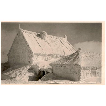 1742 Riesengebirge im Winter. Die Koppenhäuser