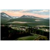 Riesengebirge. Wolfshau mit Blick a. d. Schneekoppe.