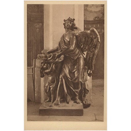 Grüssau: Abteikirche, Engel mit Weihwasserbecken. photogr. "Beuroner Kunstschule, Beuron -
