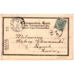 Pozdrowienie z Zabłotowa - C. k. Fabryka tytoniu. Gruss aus Zabłotow. - K. k. Tabakfabrik.