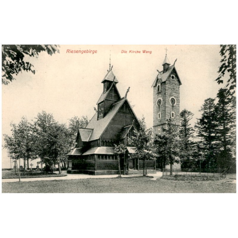 Riesengebirge. Die Kirche Wang