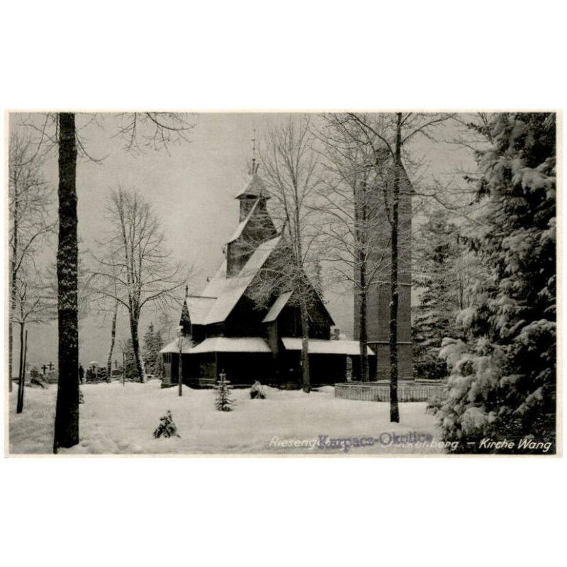 Riesengebirge - Brückenberg - Kirche Wang Karpacz-Okolice