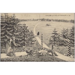 Gruss aus Neuhammer a. Qu. Gute Nacht ! [...]