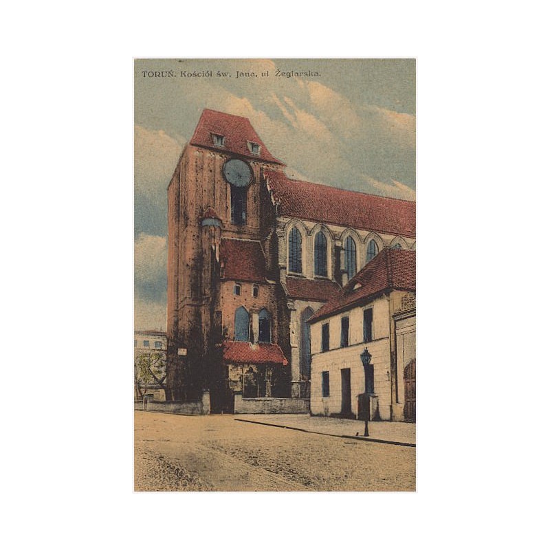Toruń. Kościół św. Jana, ul. Żeglarska