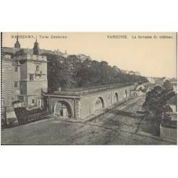 Warszawa. Taras Zamkowy. Varsovie. La terrase du château
