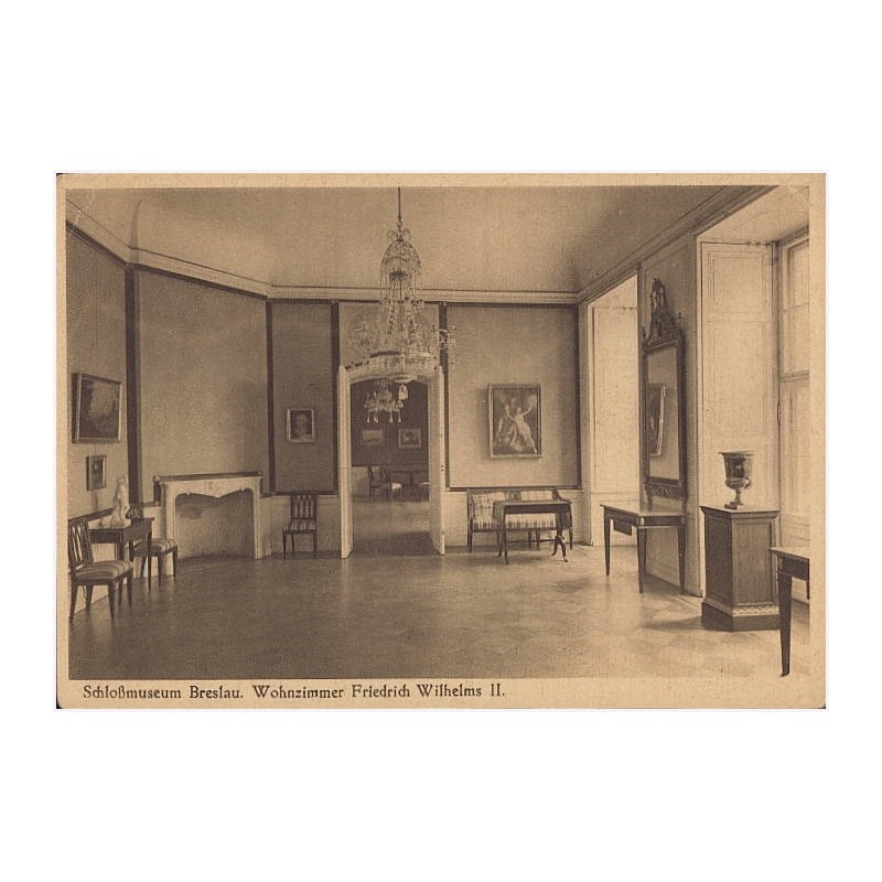 Schloßmuseum Breslau. Wohnzimmer Friedrich Wilhelms II