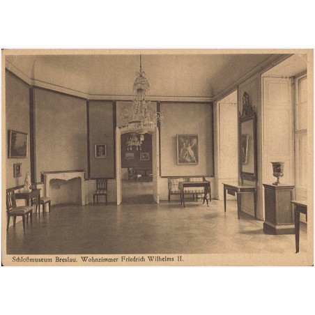 Schloßmuseum Breslau. Wohnzimmer Friedrich Wilhelms II