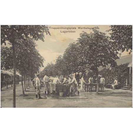 Truppenübungsplatz Warthelager. Lagerleben