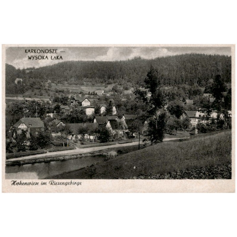 Hohenwiese im Riesengebirge. Karkonosze - Wysoka Łąka