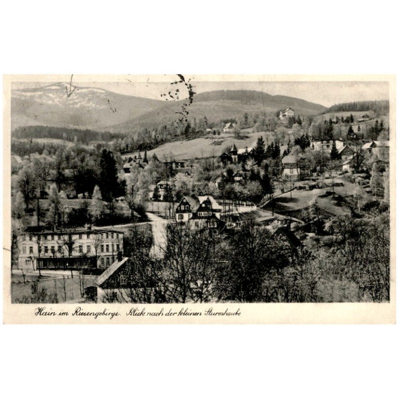 Hain im Riesengebirge. Blick nach der kleinen Sturmhaube