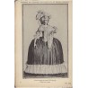 23. Époque Louis XVI (1789). Dame de la cour
