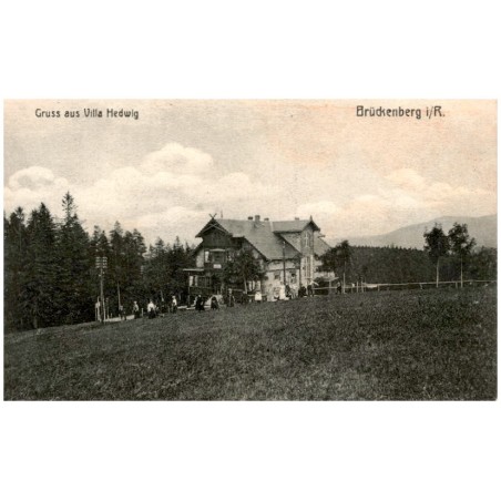 Brückenberg i/R. Gruss aus Villa Hedwig