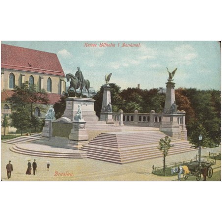Breslau. Kaiser Wilhelm I Denkmal