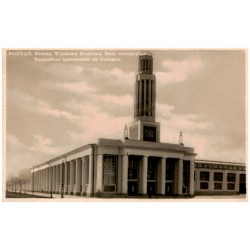 Poznań. Powsz. Wystawa Krajowa. Hala recepcyjna. Exposition universelle de Pologne.